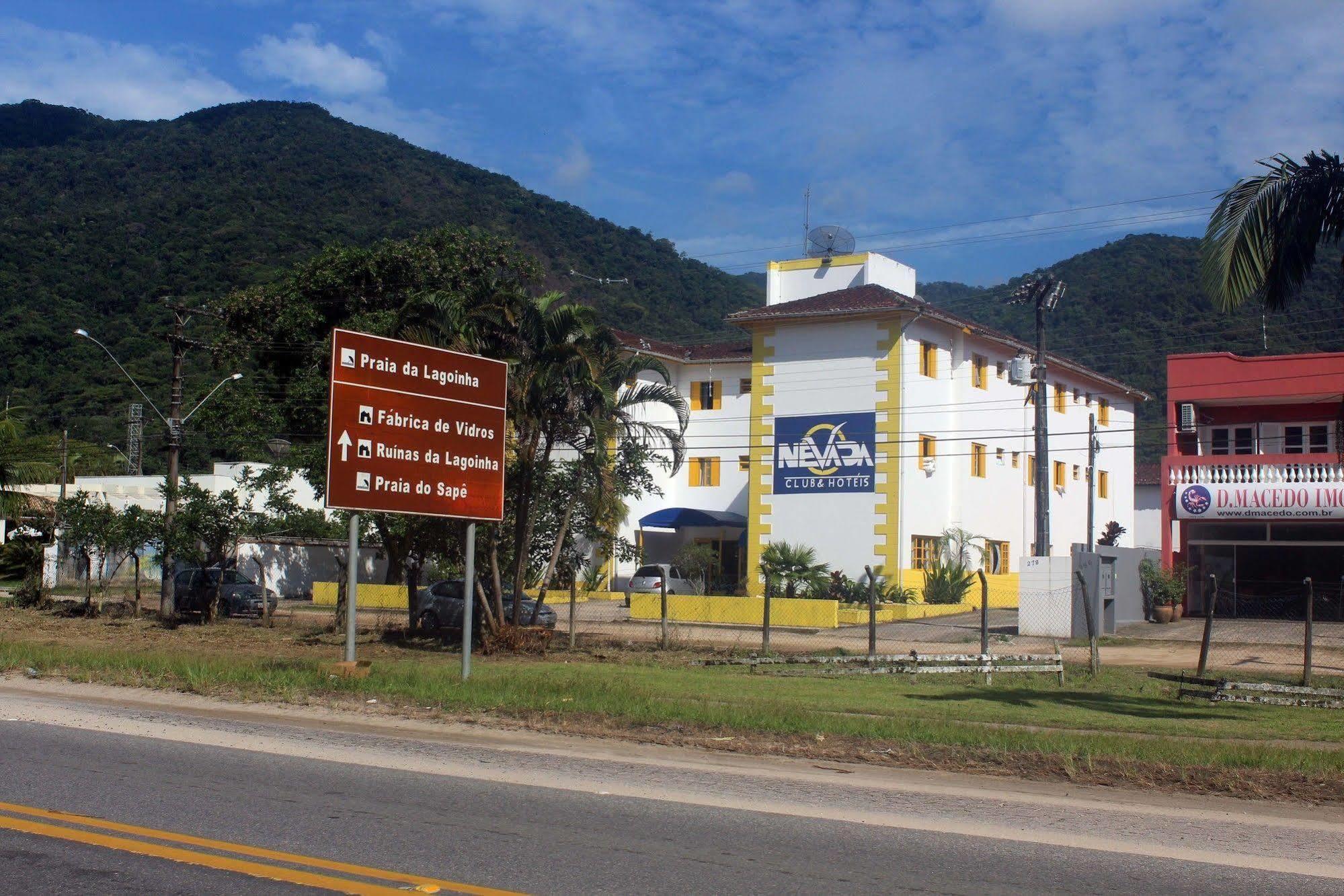 Hotel Nevada Ubatuba Kültér fotó
